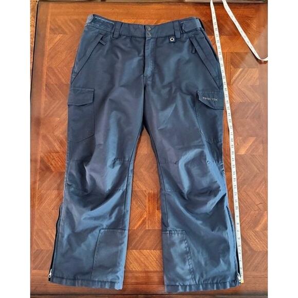 Arctix Men’s Waterproof Insulated Snow Ski Pants Navy Size Large Short - Picture 13 of 16